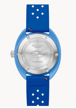 Load image into Gallery viewer, Bulova Snorkel &#39;Blue Tang Fish&#39; Blue Rubber Watch (I9174)
