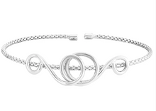 Load image into Gallery viewer, Kelly Waters High Polished Swirl Corean Cable Cuff Bracelet
