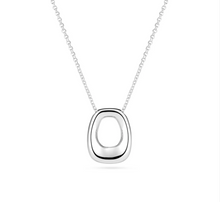 Load image into Gallery viewer, Sif Jakobs Rhodium Plated Sterling Silver Borsa Necklace (SI9570)
