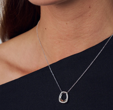 Load image into Gallery viewer, Sif Jakobs Rhodium Plated Sterling Silver Borsa Necklace (SI9570)
