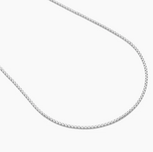 Load image into Gallery viewer, Ella Stein Gold or Silver Mini Petite Boxy Chain Necklace
