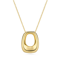 Load image into Gallery viewer, Sif Jakobs 18k Yellow Gold Plated Sterling Silver Borsa Necklace (SI9564)

