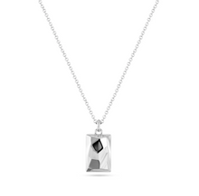 Load image into Gallery viewer, Sif Jakobs Rhodium or 18k Gold Plated Rettangolo Necklace
