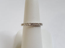 Load image into Gallery viewer, 14k White Gold .60ctw Diamond Half-Eternity Band
