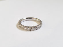 Load image into Gallery viewer, 14k White Gold 1.05ctw Diamond Half-Eternity Band

