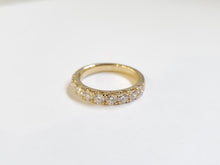 Load image into Gallery viewer, 14k Yellow Gold 1.00ctw Diamond Half-Eternity Band
