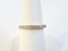 Load image into Gallery viewer, 14k Yellow Gold .60ctw Diamond Half-Eternity Band
