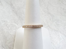 Load image into Gallery viewer, 14k Yellow Gold Milgrain Edged .50ctw Diamond Wedding Band &amp; Semi-Mounting Engagement Ring Set
