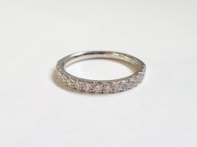 Load image into Gallery viewer, 14k White Gold .60ctw Diamond Half-Eternity Band
