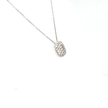 Load image into Gallery viewer, White Gold Pave Pendant
