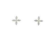 Load image into Gallery viewer, Ella Stein YG Diamond Floral Stud Earrings (SI1903)
