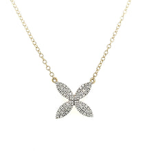 Load image into Gallery viewer, Ella Stein YG Diamond Floral Necklace (SI1896)

