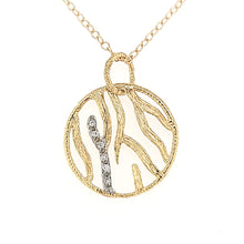 Load image into Gallery viewer, Yellow Gold &amp; Diamond Coral Reef Necklace (I7288)
