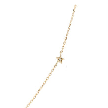 Load image into Gallery viewer, Yellow Gold Moon &amp; Star Necklace (I7478)
