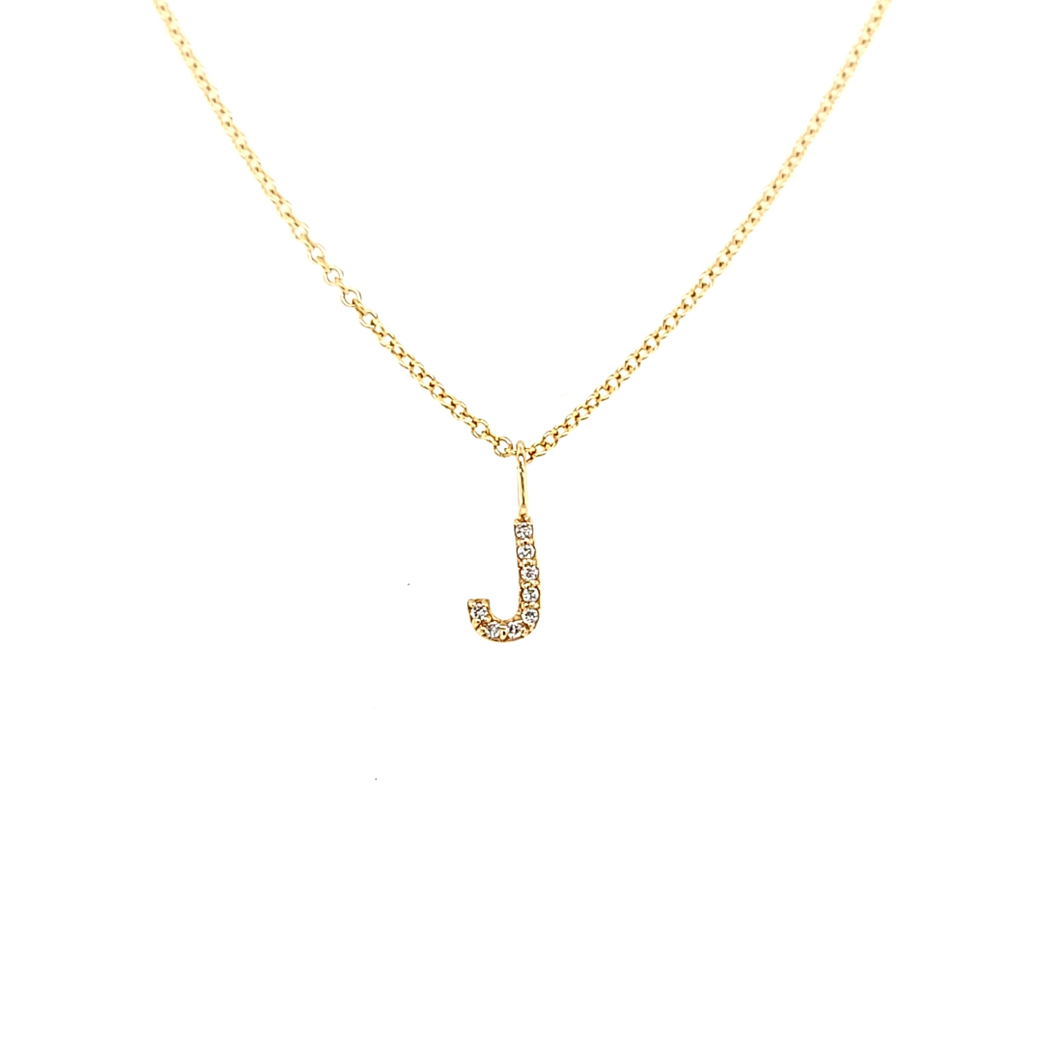 Letter J Pendant Necklace in Silver | Kendra Scott