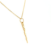 Load image into Gallery viewer, Bella Mani® Yellow Gold Florence Style 1 Small Mini Mani Pendant (PF1MYG)
