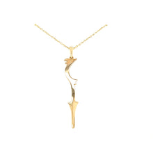 Load image into Gallery viewer, 14k Bella Mani® Yellow Gold Florence Style #3 Pendant (PFL3YG)
