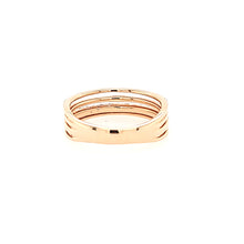 Load image into Gallery viewer, 14k Rose Gold Multi Band Diamond Ring (I7046)
