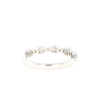 Load image into Gallery viewer, 14k White Gold Diamond Pod Ring (I7681)
