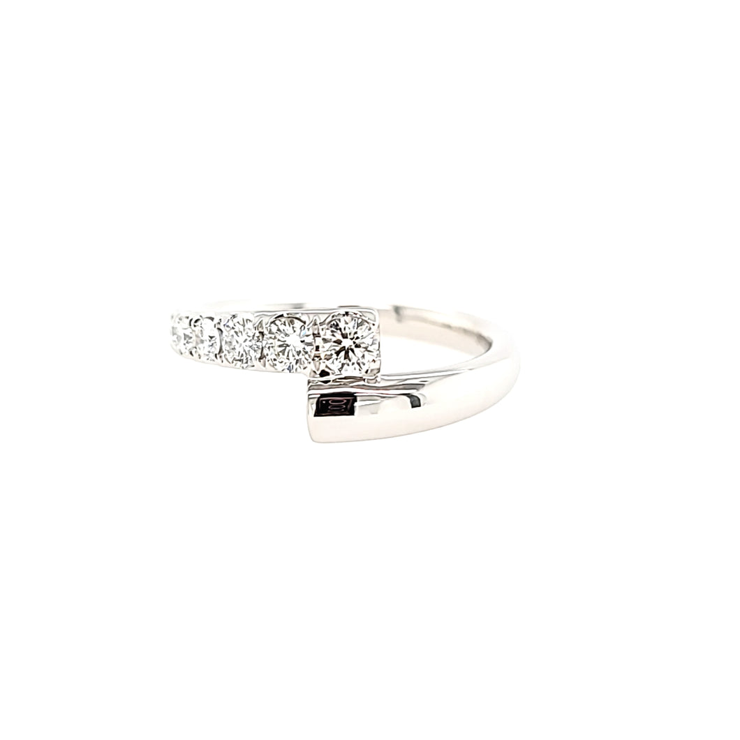 18k White Gold Diamond Wraparound Ring (I3349)