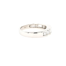 Load image into Gallery viewer, 14k White Gold Baguette Diamond Band (I903)
