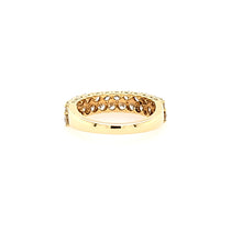 Load image into Gallery viewer, 14k Yellow Gold Double Row Diamond Band (I3571)
