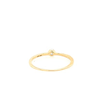 Load image into Gallery viewer, 14k Yellow Gold 3-Stone Bezel Set Diamond Band Ring Set (I7261)

