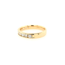 Load image into Gallery viewer, 14k Yellow Gold Channel Set Diamond Band (I7247)
