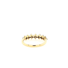 Load image into Gallery viewer, 14k Yellow Gold Diamond Points Ring (I7614)
