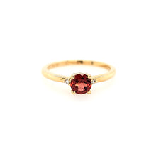 Load image into Gallery viewer, 14k Yellow Gold Garnet Ring (I7034)
