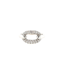 Load image into Gallery viewer, White Gold Diamond Oval Ring (I7731)
