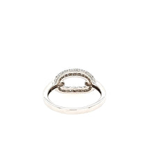 Load image into Gallery viewer, White Gold Diamond Oval Ring (I7731)
