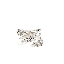 Load image into Gallery viewer, White Gold Diamond Wraparound Ring (I7718)
