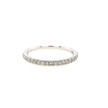 Load image into Gallery viewer, White Gold Diamond Stacker Band (I6801)
