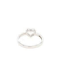 Load image into Gallery viewer, White Gold Diamond Heart Ring (I7269)
