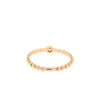 Load image into Gallery viewer, Rose Gold Diamond Beaded Ring (I4086)
