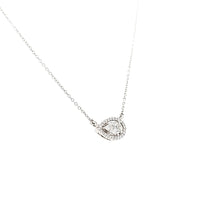 Load image into Gallery viewer, White Gold Diamond Pear Shaped Necklace (I4117)
