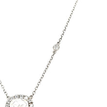 Load image into Gallery viewer, White Gold Rose Cut Diamond Necklace (I2322)
