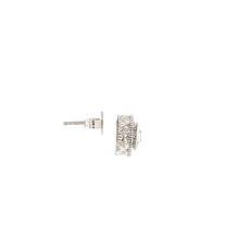 Load image into Gallery viewer, White Gold Rose Cut Diamond Stud Earrings (I1302)

