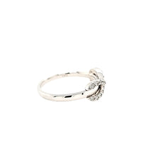 Load image into Gallery viewer, White Gold Diamond Infinity Ring (I1940)
