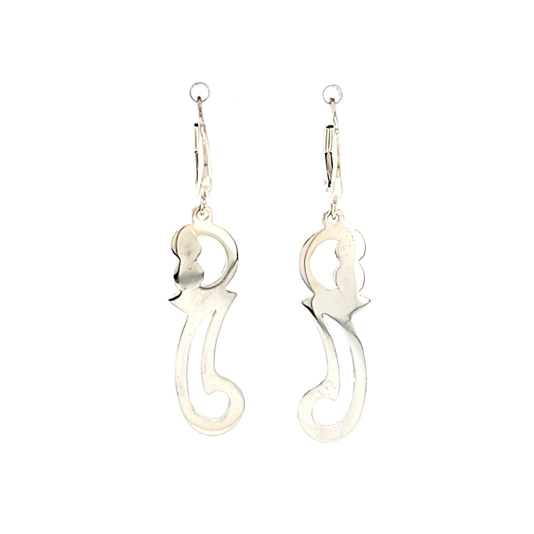 Bella Mani® Sterling Silver Florence Style 5 Earrings (EFL5LB)