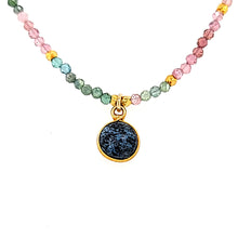 Load image into Gallery viewer, AVF Rainbow Tourmaline Necklace (SI2779)
