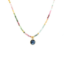 Load image into Gallery viewer, AVF Rainbow Tourmaline Necklace (SI2779)
