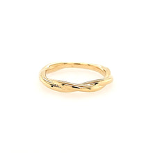 Load image into Gallery viewer, 14k Yellow Gold Twist Ring (I8034)
