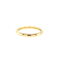 Load image into Gallery viewer, 14k Yellow Gold Diamond Etched Band (I8036)
