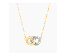 Load image into Gallery viewer, Ella Stein Gold Interlocking Ring Necklace (SI3044)
