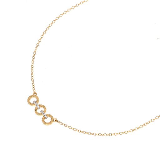 Ella Stein Gold Petite Link Necklace (SI3032)