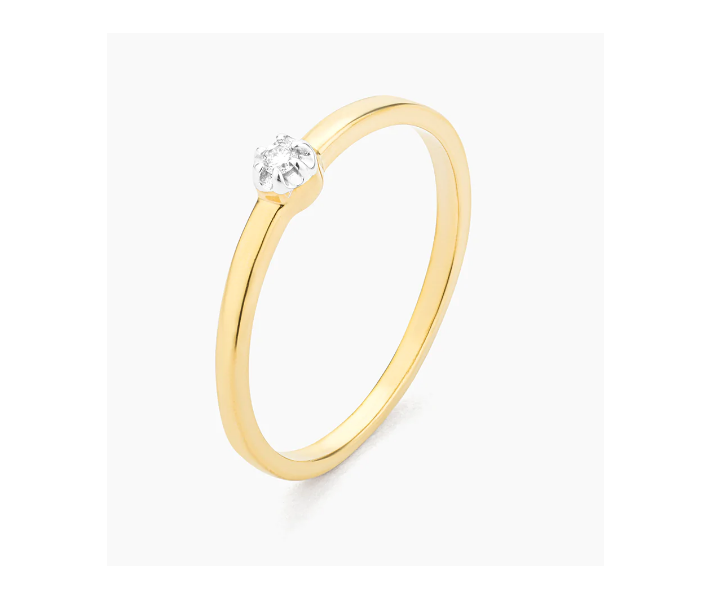 Ella Stein Gold Petite Diamond Ring (SI1287)