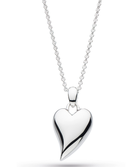 Kit Heath Silver Desire Cherish Heart Necklace (SI1367)