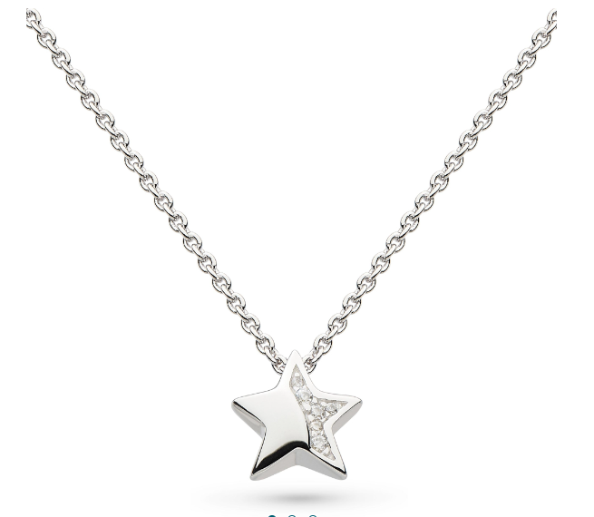 Kit Heath Silver Mini Star Necklace (SI2631)